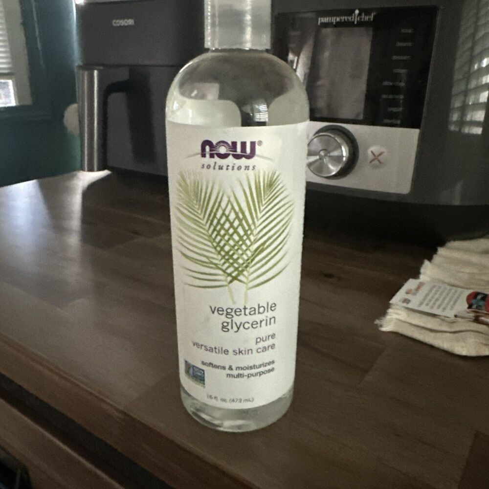Now Solutions Which Vegetable Glycerin, Pure Versatile, Skin Care, Softens
